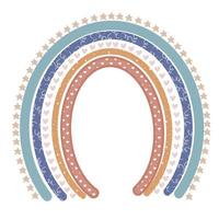 pastel boho regenboog sticker stijl foto