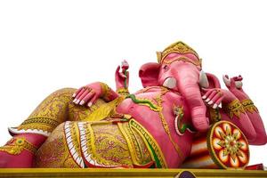 ganesha roze tempel thailand foto