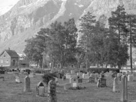 lente in eidfjord noorwegen foto