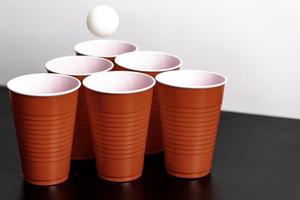 bier pong spel foto