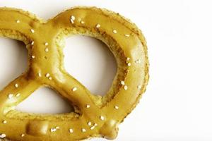 pretzel met zout foto