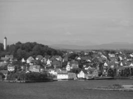 de stad stavanger in noorwegen foto