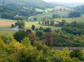 in de lage bergen van hessen foto