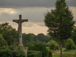 het kleine dorpje weseke in westfalen foto