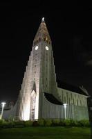 hallgrimskirkja kerk in reykjavik, ijsland foto