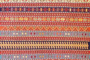 detail van Turks tapijt foto