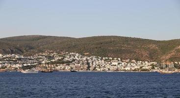 bodrum stad in turkije foto