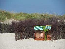 het strand van Helgoland foto