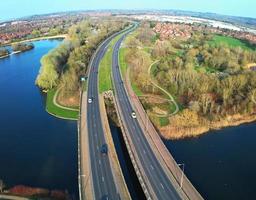 mooiste panoramische uitzicht en luchtfoto's van engeland groot-brittannië foto