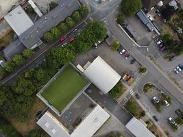 prachtige luchtbeelden van de stad Luton in Engeland, Groot-Brittannië, Verenigd Koninkrijk foto