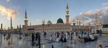 masjid al-haram, al-masjid an-nabawi medina, saoedi-arabië foto