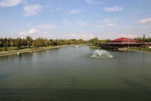 kentpark in eskisehir stad foto