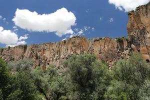 ihlara-vallei in cappadocië, turkije foto