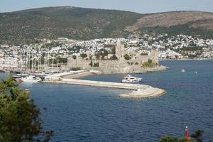 bodrum kasteel in turkije foto