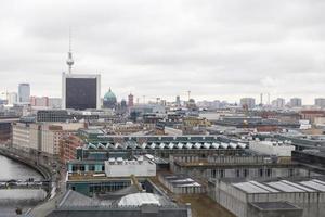 uitzicht op de stad van berlijn, duitsland foto