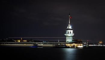 meisjestoren in istanbul, turkije foto