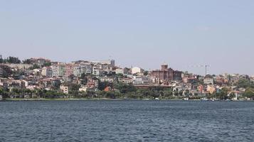 fatih-district in de stad istanbul foto