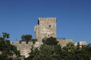toren van het kasteel van Bodrum foto