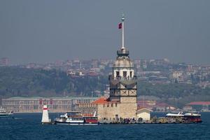 meisjestoren in istanbul, turkije foto