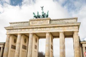 Brandenburger Tor in Berlijn, Duitsland foto