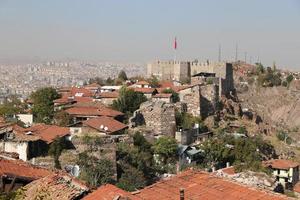 ankara kasteel in turkije foto