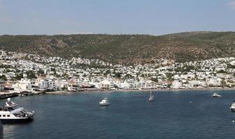 bodrum stad in turkije foto