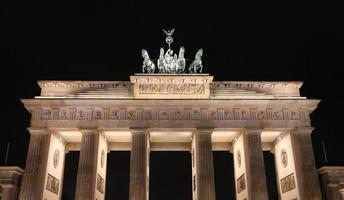 Brandenburger Tor in Berlijn, Duitsland foto