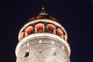 Galatatoren in Beyoglu, Istanbul City, Turkije foto