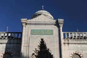 sultanahmet blauwe moskee in istanbul foto