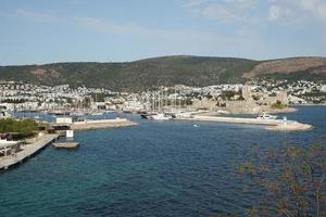 bodrum kasteel in turkije foto