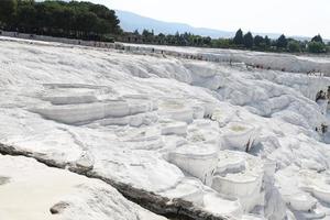 travertijnen in Pamukkale foto