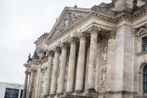 duits parlement, rijksdaggebouw in berlijn, duitsland foto