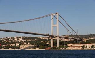 Bosporus-brug, Istanbul, Turkije foto