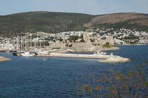 bodrum kasteel in turkije foto