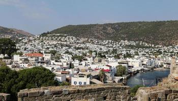 bodrum stad in turkije foto