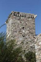 toren van bodrum kasteel in turkije foto