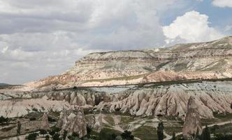 uitzicht op Cappadocië in Turkije foto