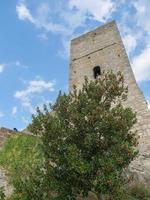 waldeck met het grote wsater-reservoir in duitsland foto