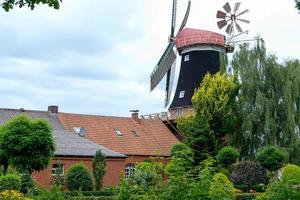 windmolen in Oost-Friesland Duitsland foto