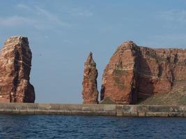 het eiland Helgoland foto