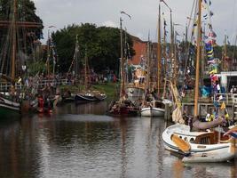 de haven van carolinensiel foto