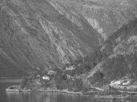 eidfjord in noorwegen foto