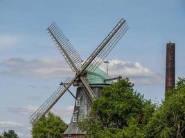 oude windmolen in duitsland foto