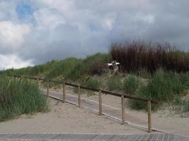 langeoog eiland in de duitse noordzee foto