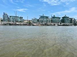 uitzicht op de rivier de Theems in londen foto