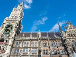 nieuw stadhuis, neues rathaus, in münchen, duitsland foto