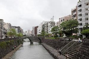 de meganebashi-brug foto