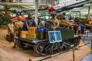 sinsheim, duitsland - mei 2022 britse transporttank bren carrier foto