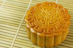 chinese maancake-afbeelding voor mooncake-festival. foto