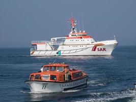 Helgoland eiland in de Noordzee foto